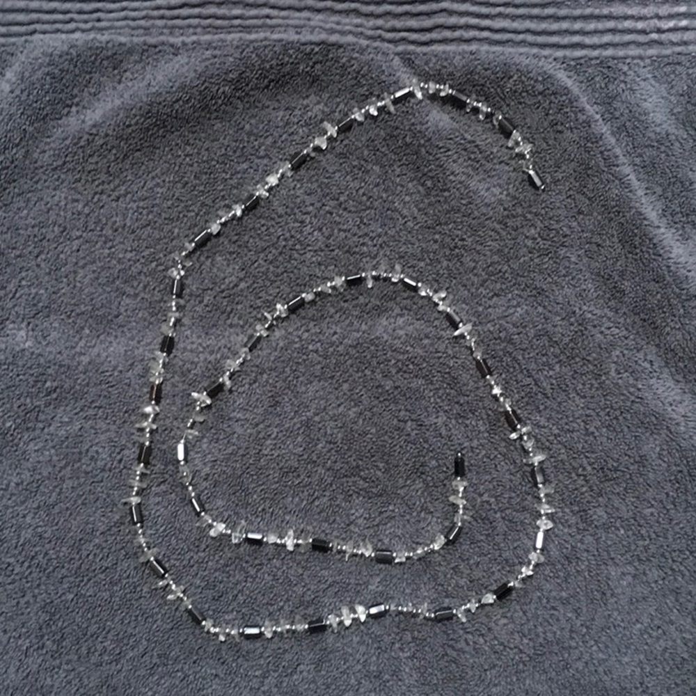 Magnetite necklace